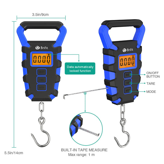 Tactical Hanging Luggage Scale