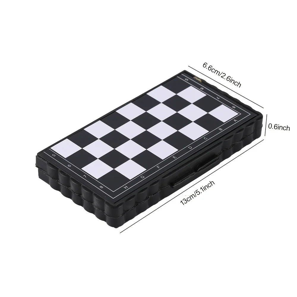 Magnetic Travel Chess Set - in use