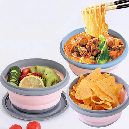 Collapsible Camping Bowl Set