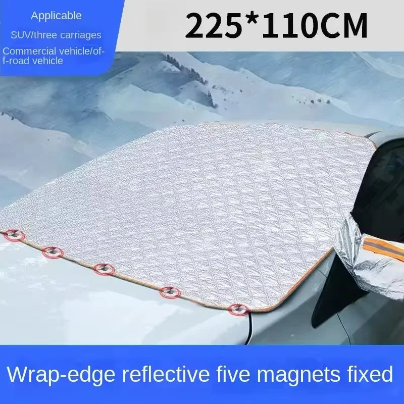 Magnetic Windshield Snow Cover
