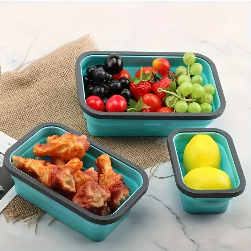 Collapsible Silicone Food Container