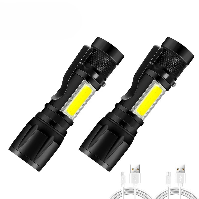 Zoomable LED Torch with Display