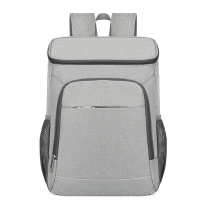 Insulated Cooler Backpack - Grey