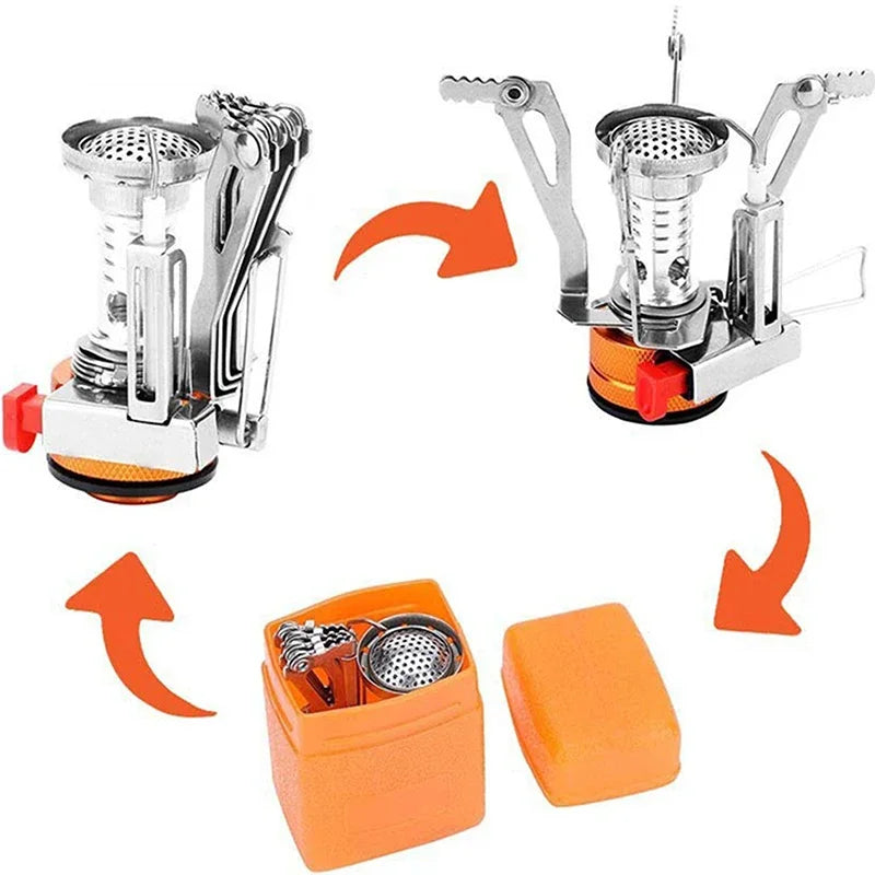 Mini Backpacking Stove - packed size