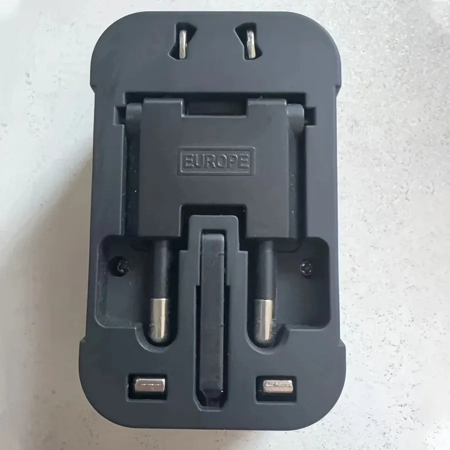 Universal Travel Adapter - in use