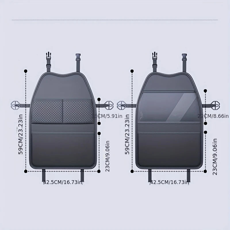 Seat Back Kick Mat Organizer