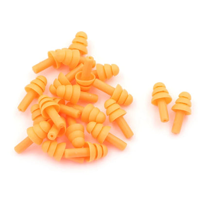 Silicone Ear Plugs - Orange