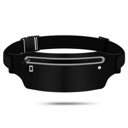 Slim Running Waist Belt - Black