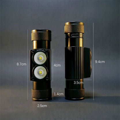 Aluminum Dual LED Headlamp