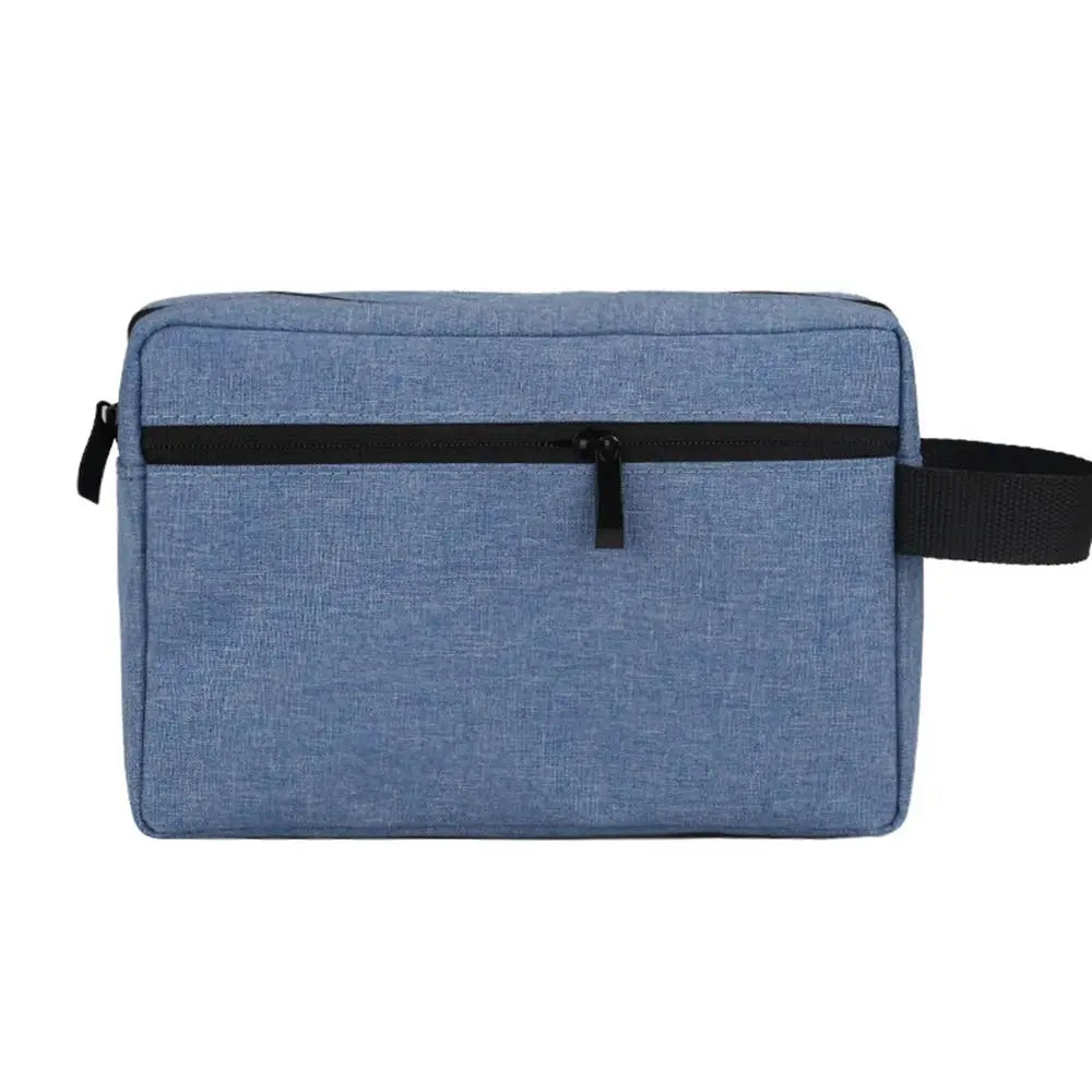 Canvas Toiletry Bag - Blue