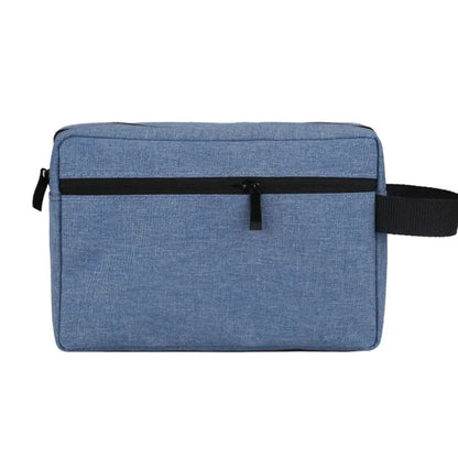 Canvas Toiletry Bag - Blue