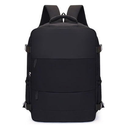 Cabin Size Travel Backpack - Black