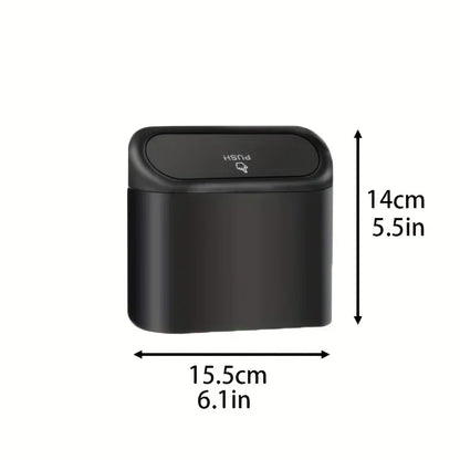 Car Trash Can with Lid