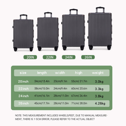 Aluminum Frame Carry On Suitcase