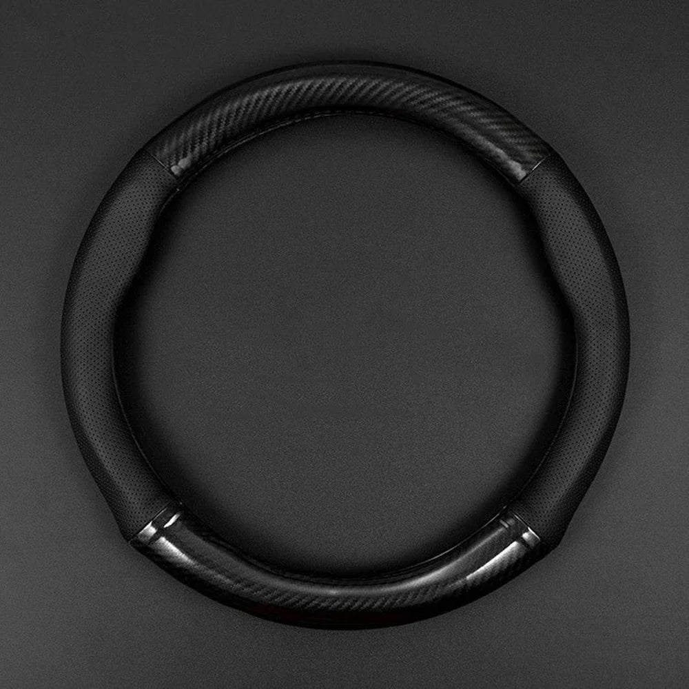 Carbon Look Steering Wheel Cover