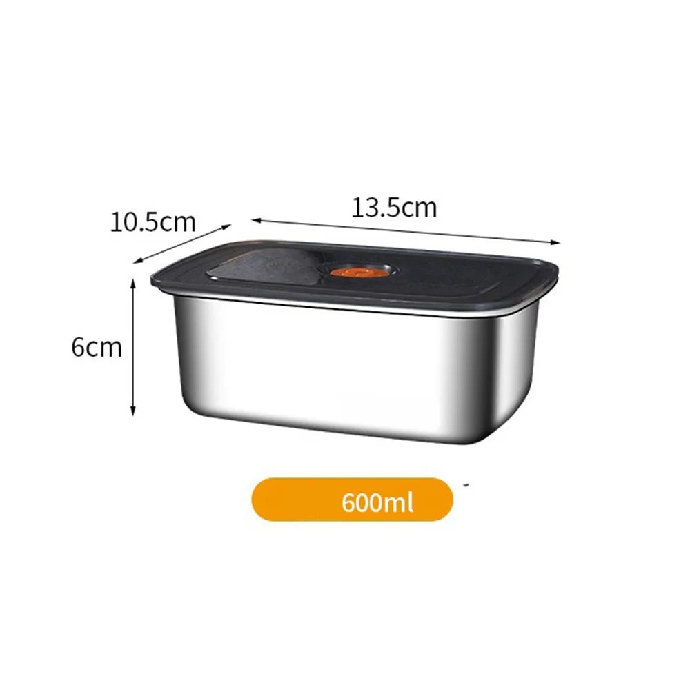 Stainless Steel Lunch Box - 600ml