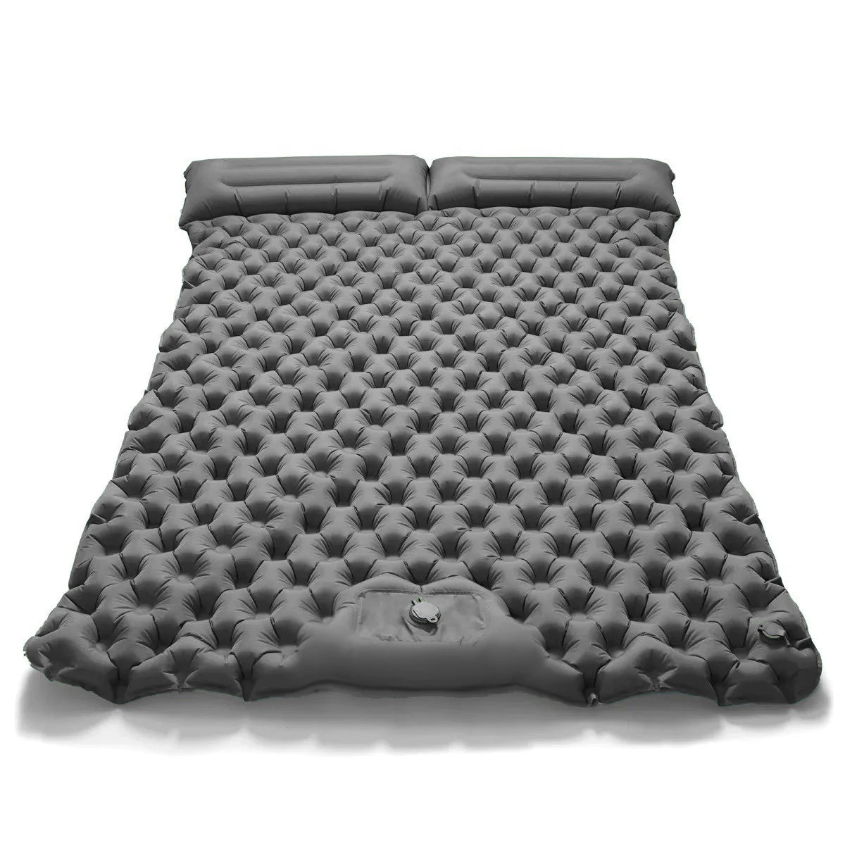 Double Inflatable Sleeping Pad - Gray