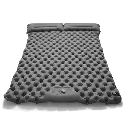 Double Inflatable Sleeping Pad - Gray
