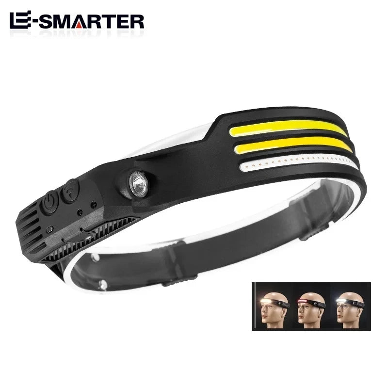 Strip Smart Sensor COB Headlamp
