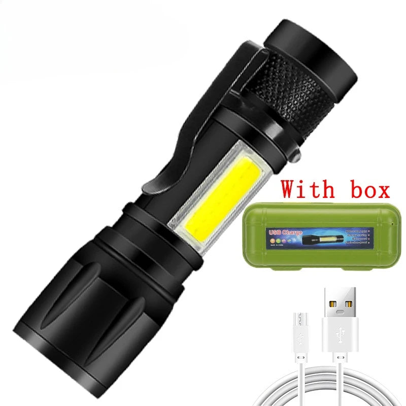 Zoomable LED Torch with Display