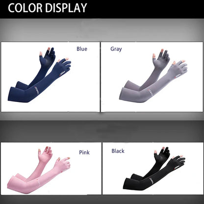 UV Ice Silk Arm Sleeves