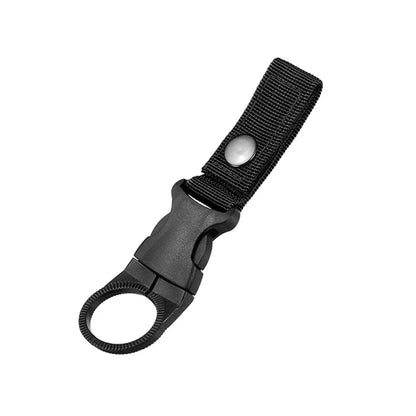 Webbing Water Bottle Clip - Black