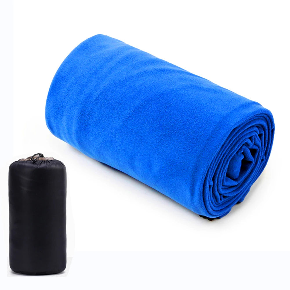 Fleece Sleeping Bag Liner - Blue