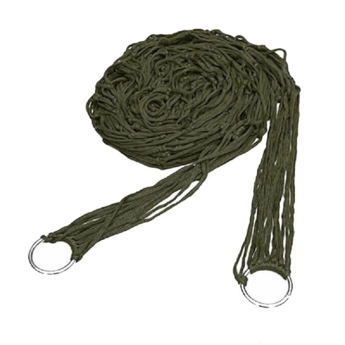 Rope Mesh Hammock - in use