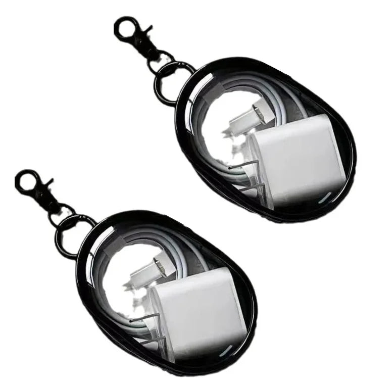 Mini Clear Zipper Cable Pouch