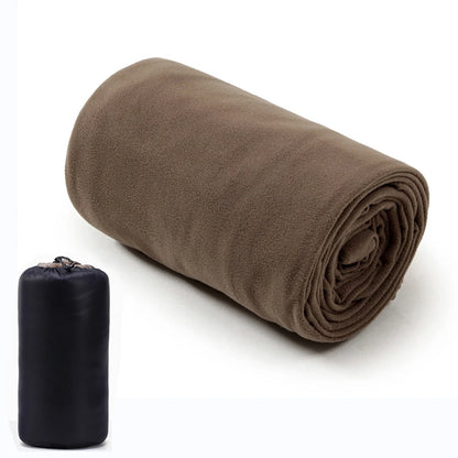Fleece Sleeping Bag Liner - Brown