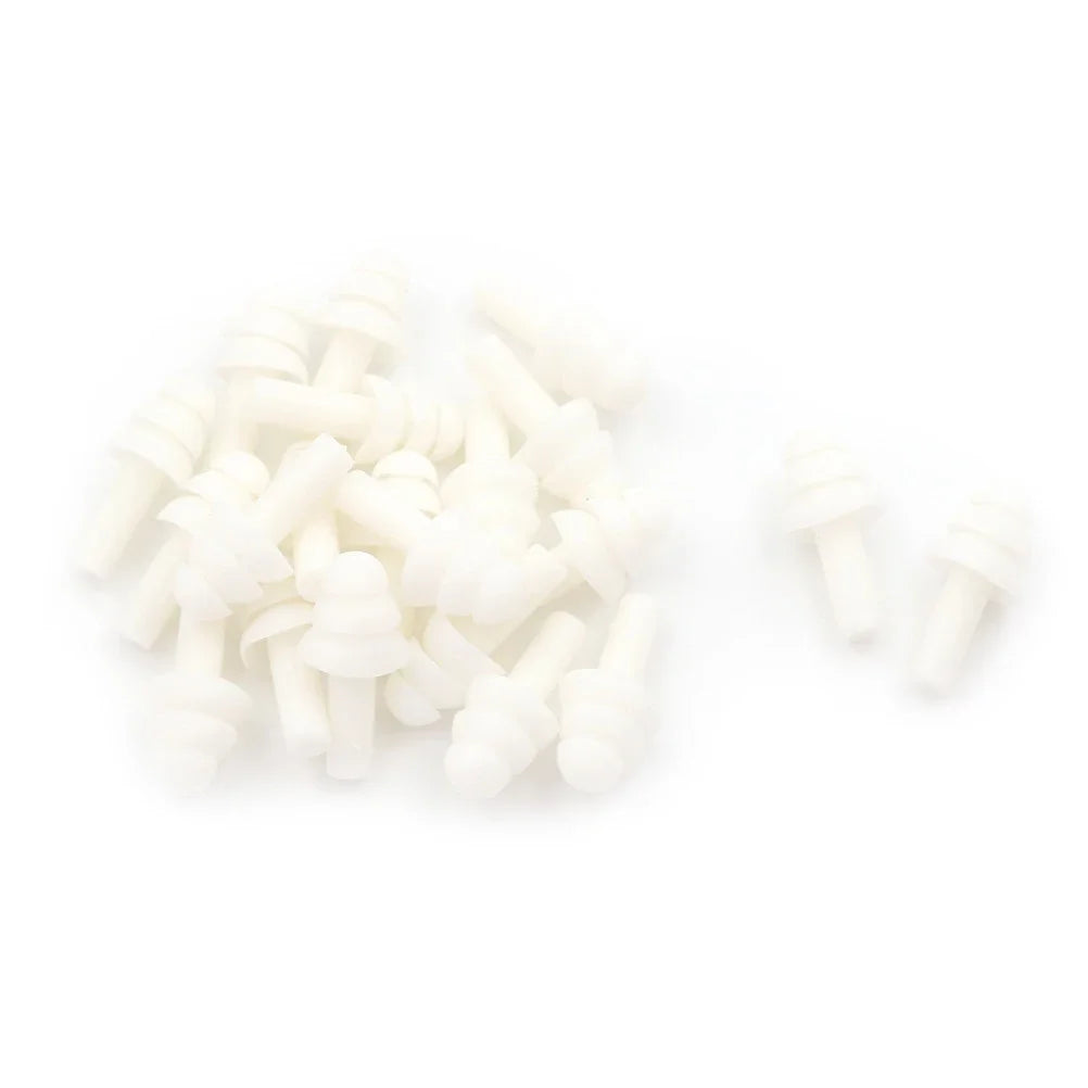 Silicone Ear Plugs - White