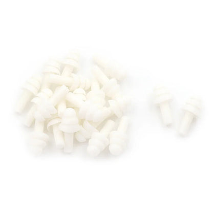 Silicone Ear Plugs - White