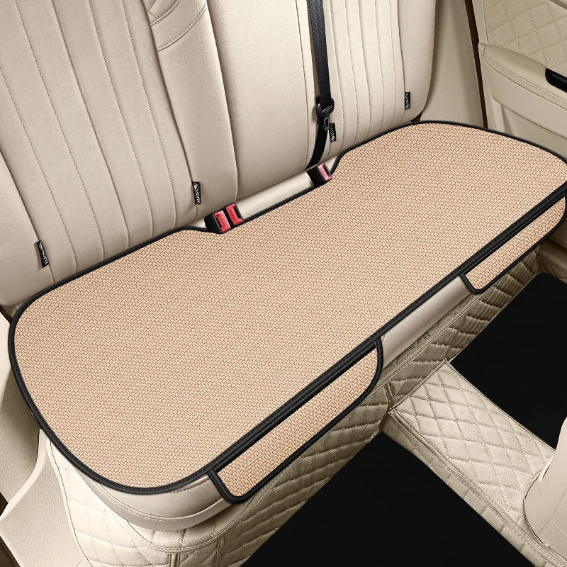 Breathable Car Seat Cushion - Beige / Rear