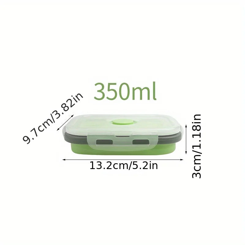 Collapsible Silicone Food Container - 350ml