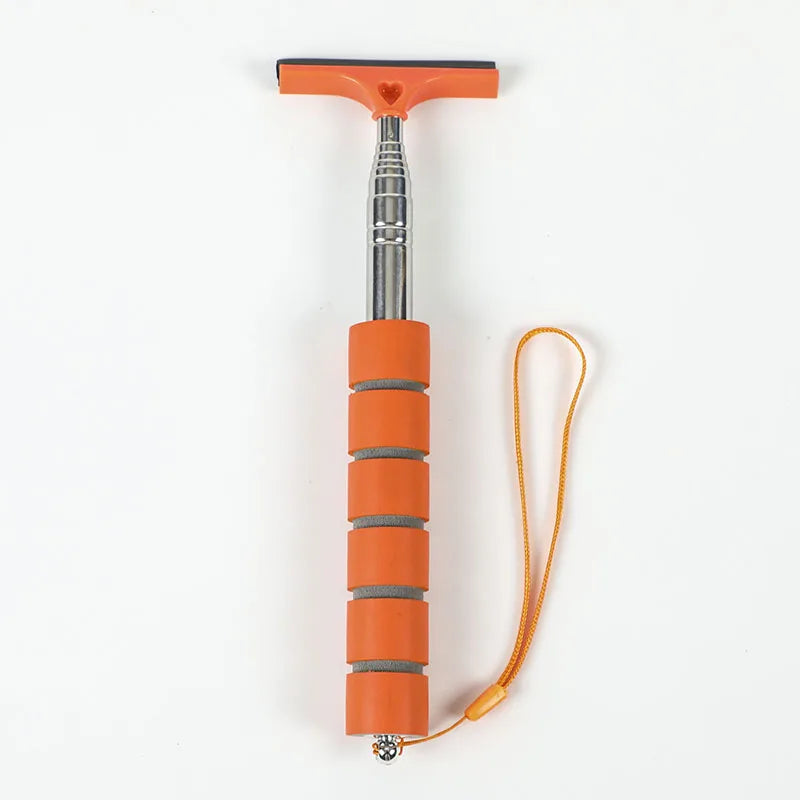 Telescopic Mirror Squeegee - Orange
