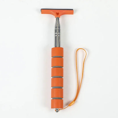 Telescopic Mirror Squeegee - Orange