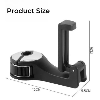 Headrest Hook with Phone Holder