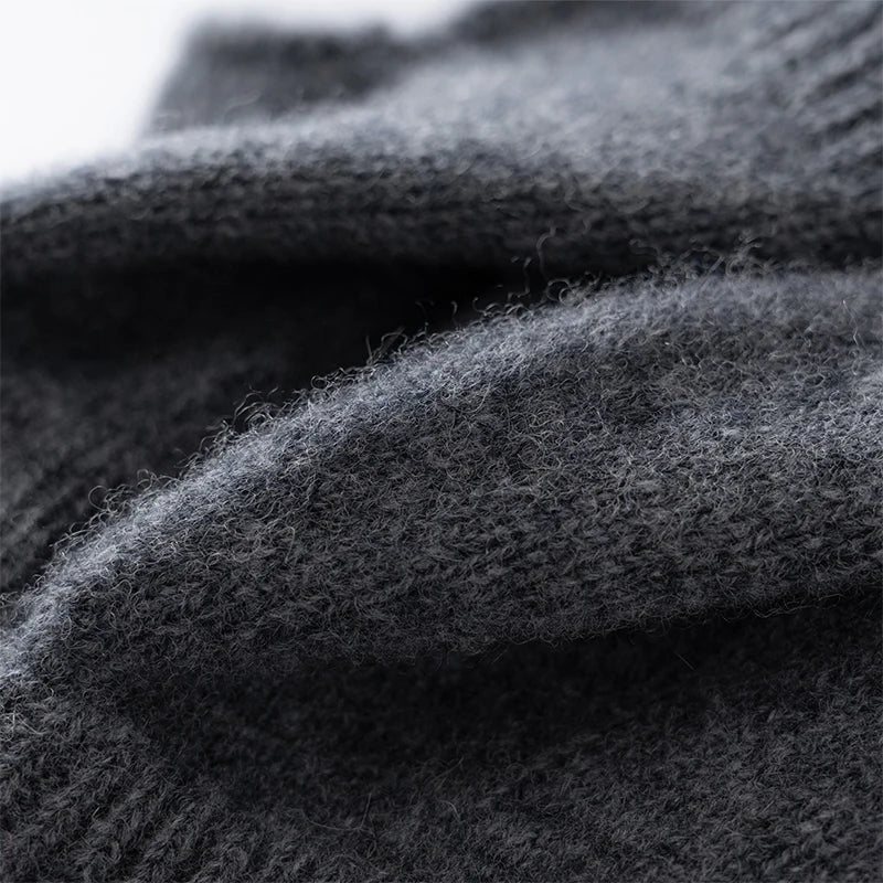 Knitted Wool Fingerless Mitts