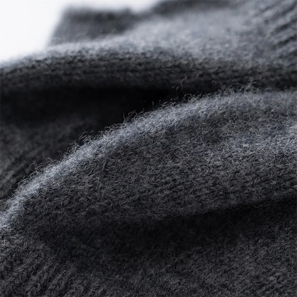 Knitted Wool Fingerless Mitts