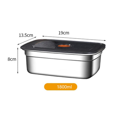 Stainless Steel Lunch Box - 1800ml