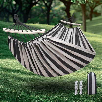 Oxford Striped Camping Hammock
