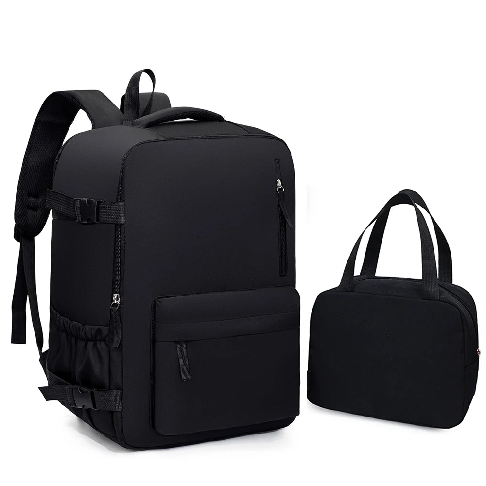 Cabin Backpack and Tote Set - Black
