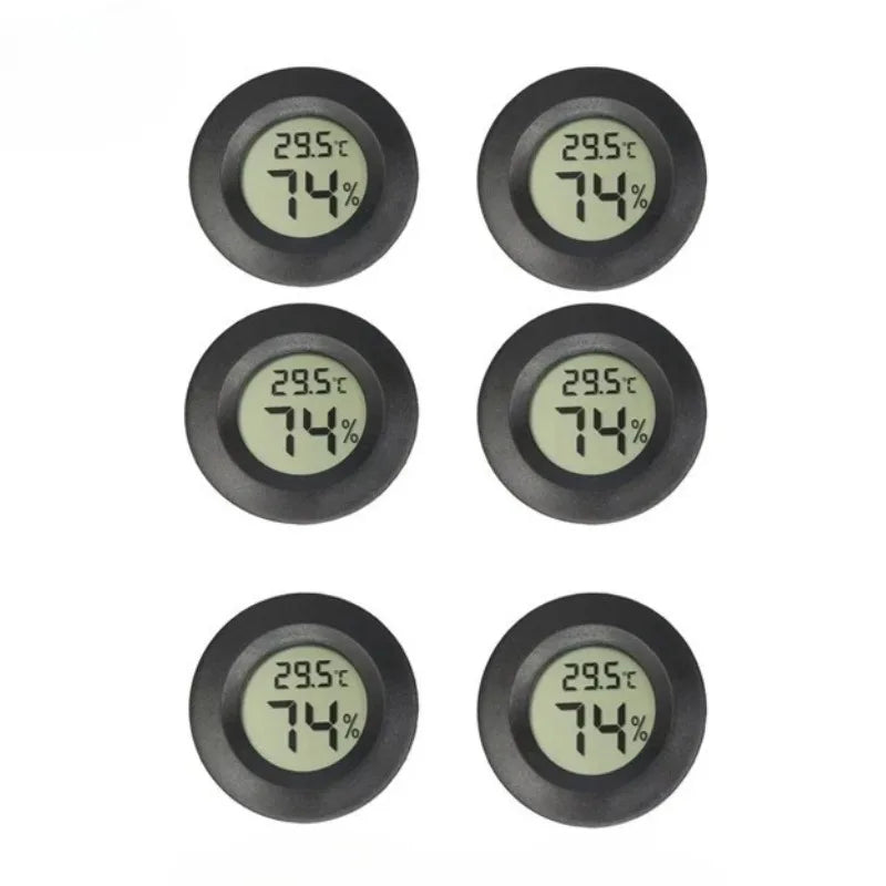 Mini Digital Hygrometer - 6pcs