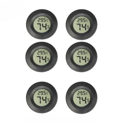 Mini Digital Hygrometer - 6pcs