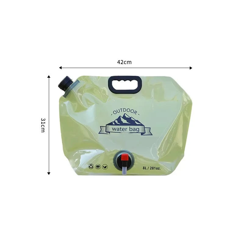 Collapsible Water Carrier - Green