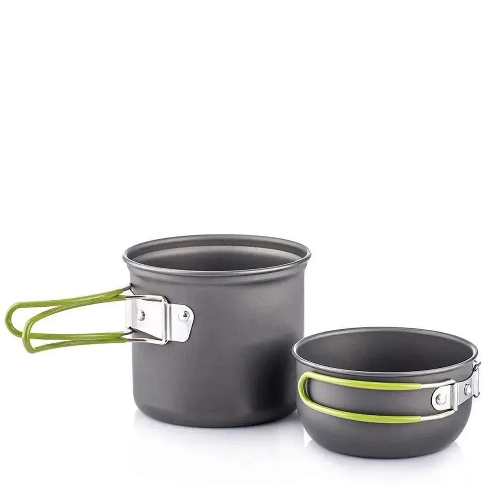 Ultralight Camping Mess Kit - front view