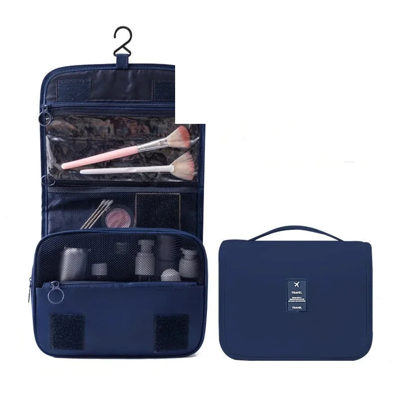 Hanging Toiletry Organizer - Navy Blue