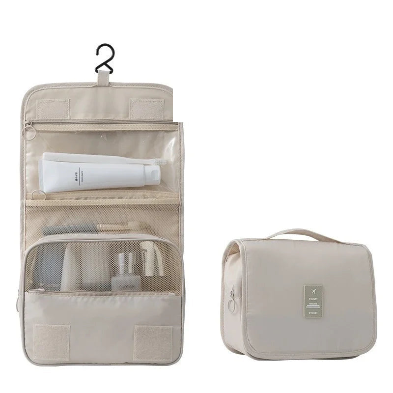 Hanging Toiletry Organizer - Beige