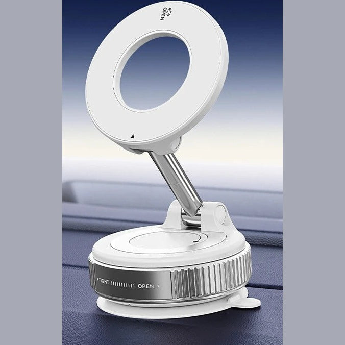 Foldable Magnetic Phone Mount - White