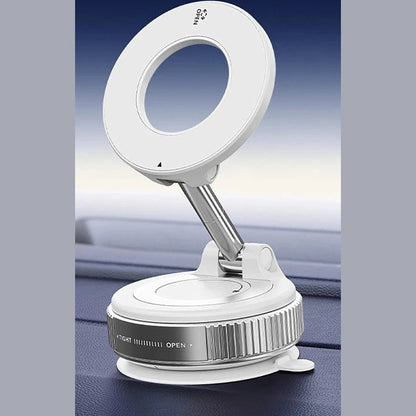 Foldable Magnetic Phone Mount - White